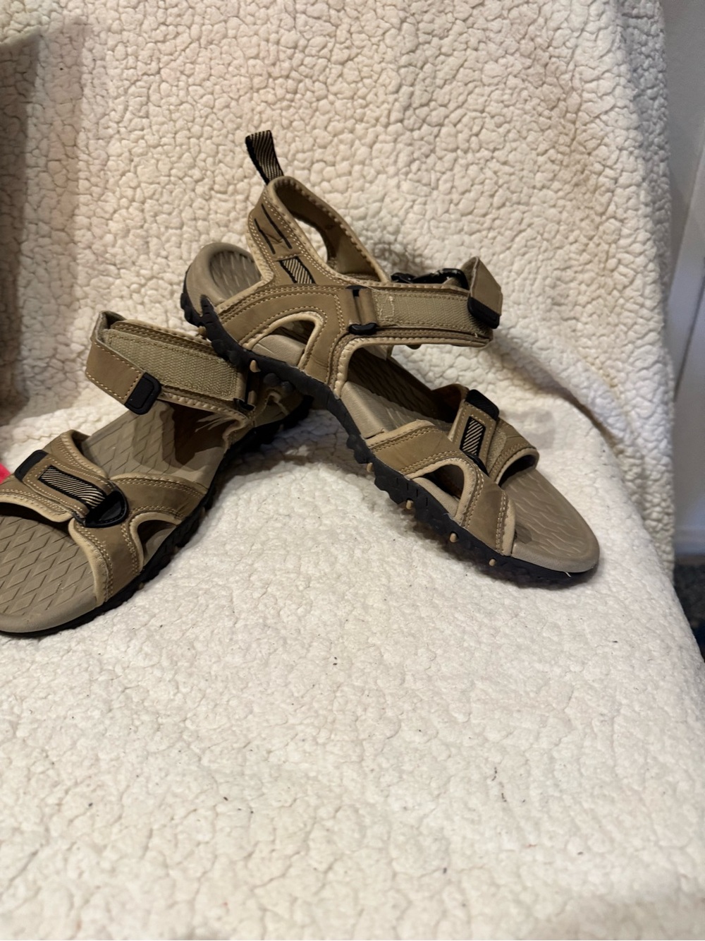 Men's Adjustable Outdoor Sandals in Tan
